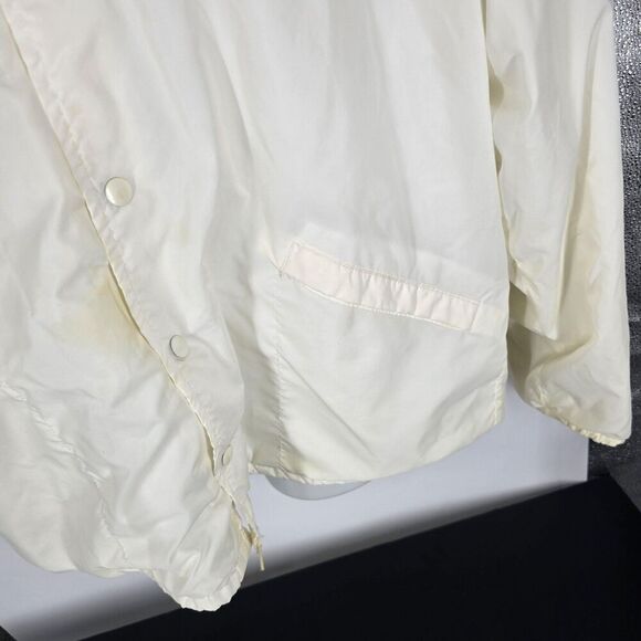 Vintage King Louie Jacket Mens XL White UAW Region 2 Union Snap Front Made USA - Picture 4 of 8